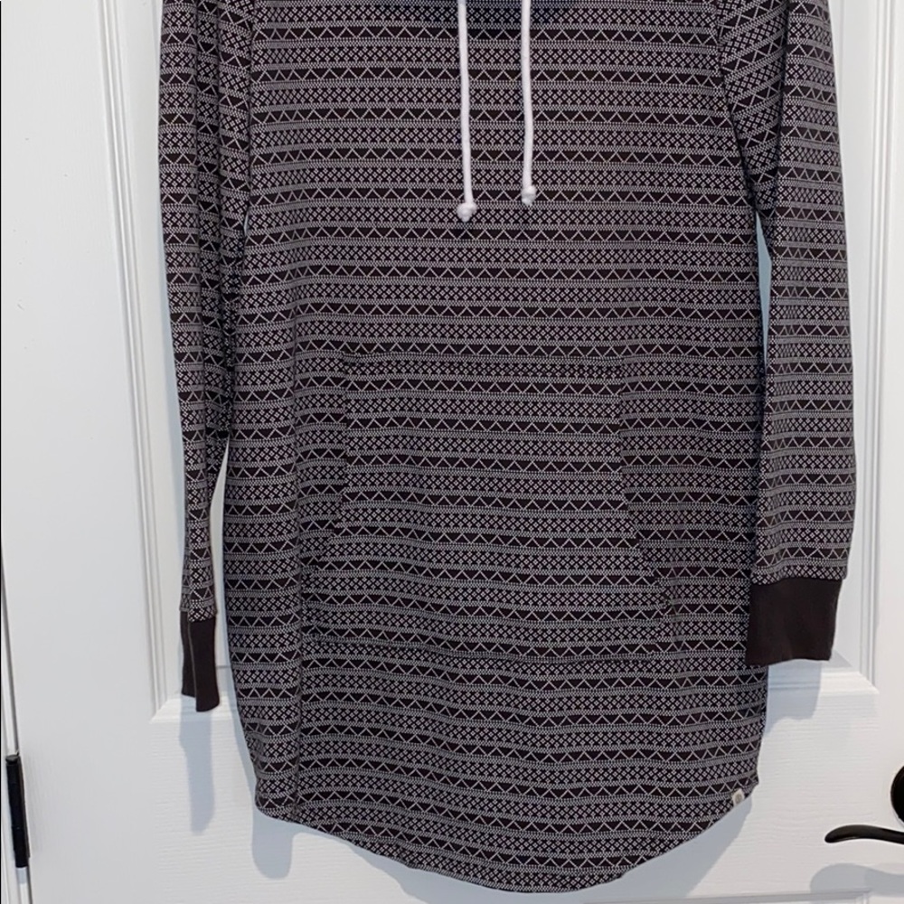 Element Eden Cowl Neck Pullover Dress With Pocket - Picture 4 of 12